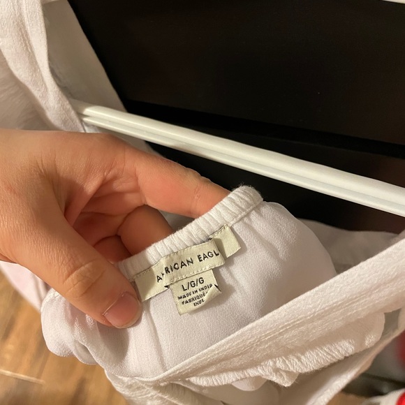 American Eagle white dress tank top - Picture 4 of 4